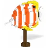 Jekca - Copper Banded Butterflyfish 01S - Lego - Sculpture - Construction - 4D - Brick Animals - Toys - Avvenice