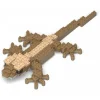 Jekca - Crested Gecko 01 - Big - Lego - Sculpture - Construction - 4D - Brick Animals - Toys - Avvenice
