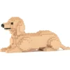 Jekca - Dachshund 04-M03 - Big - Lego - Sculpture - Construction - 4D - Brick Animals - Toys - Avvenice