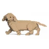 Jekca - Dachshund 06S-M03 - Lego - Sculpture - Construction - 4D - Brick Animals - Toys - Avvenice