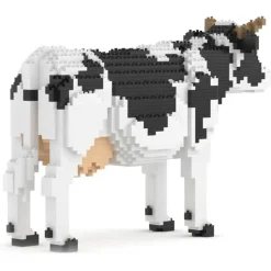 Jekca - Dairy Cow 01 - Big - Lego - Sculpture - Construction - 4D - Brick Animals - Toys - Avvenice
