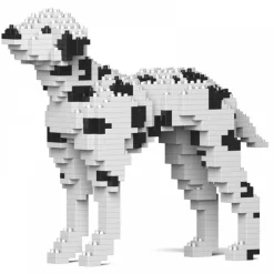 Jekca - Dalmatian 01-M01 - Big - Lego - Sculpture - Construction - 4D - Brick Animals - Toys - Avvenice