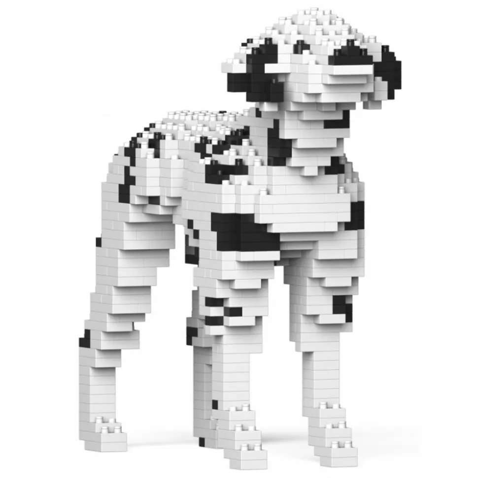 Jekca - Dalmatian 01-M01 - Big - Lego - Sculpture - Construction - 4D - Brick Animals - Toys - Avvenice