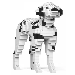 Jekca - Dalmatian 01S-M01 - Lego - Sculpture - Construction - 4D - Brick Animals - Toys - Avvenice