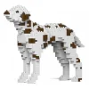 Jekca - Dalmatian 01S-M02 - Lego - Sculpture - Construction - 4D - Brick Animals - Toys - Avvenice
