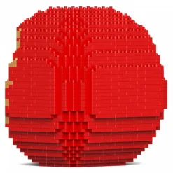 Jekca - Daruma Doll 02-M01 - Big - Lego - Sculpture - Construction - 4D - Brick Animals - Toys - Avvenice