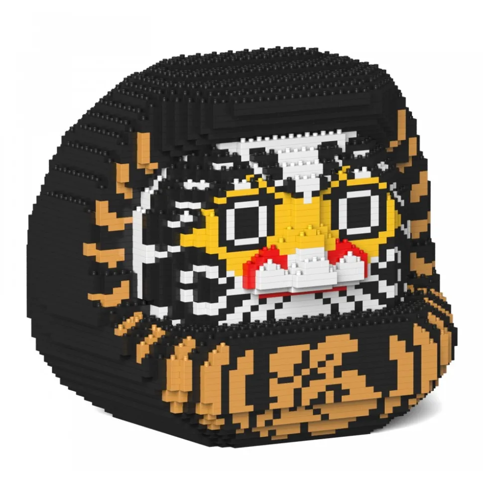 Jekca - Daruma Doll 01S-M02 - Lego - Sculpture - Construction - 4D - Brick Animals - Toys - Avvenice