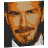 Jekca - David Beckham Brick Painting 04S - Lego - Sculpture - Construction - 4D - Brick Animals - Toys - Avvenice