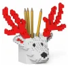 Jekca - Deer Pencil Cup 01S-M02 - Lego - Sculpture - Construction - 4D - Brick Animals - Toys - Avvenice