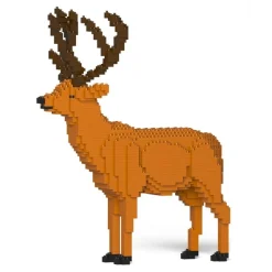 Jekca - Deer 01S - Lego - Sculpture - Construction - 4D - Brick Animals - Toys - Avvenice