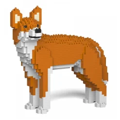 Jekca - Dingo 01S - Lego - Sculpture - Construction - 4D - Brick Animals - Toys - Avvenice