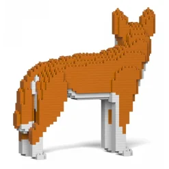 Jekca - Dingo 01S - Lego - Sculpture - Construction - 4D - Brick Animals - Toys - Avvenice