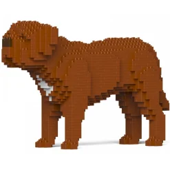 Jekca - Dogue De Bordeaux 01S - Lego - Sculpture - Construction - 4D - Brick Animals - Toys - Avvenice