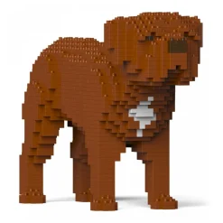 Jekca - Dogue De Bordeaux 01S - Lego - Sculpture - Construction - 4D - Brick Animals - Toys - Avvenice