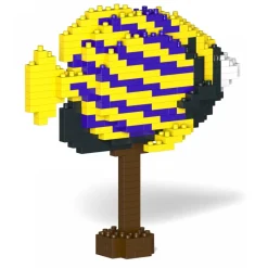 Jekca - Emperor Angelfish 01S - Lego - Sculpture - Construction - 4D - Brick Animals - Toys - Avvenice