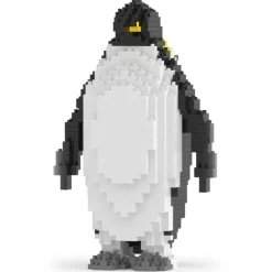 Jekca - Emperor Penguin 01 - Big - Lego - Sculpture - Construction - 4D - Brick Animals - Toys - Avvenice