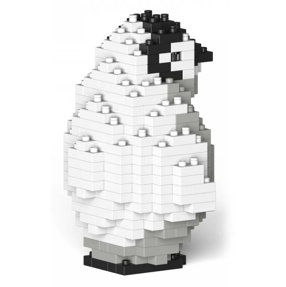 Jekca - Emperor Penguin 02S - Lego - Sculpture - Construction - 4D - Brick Animals - Toys - Avvenice
