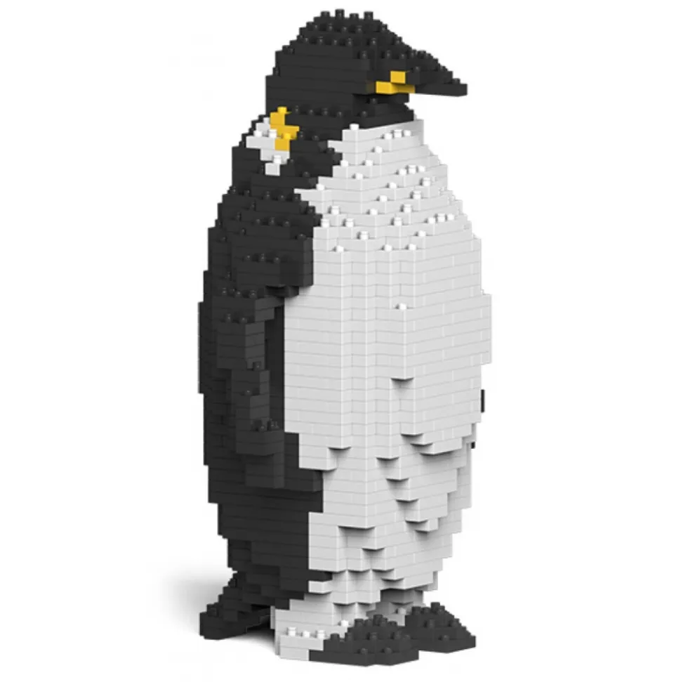 Jekca - Emperor Penguin 01S - Lego - Sculpture - Construction - 4D - Brick Animals - Toys - Avvenice