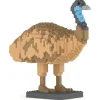 Jekca - Emu 01 - Big - Lego - Sculpture - Construction - 4D - Brick Animals - Toys - Avvenice