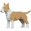 Jekca - English Bull Terrier 01S-M04 - Lego - Sculpture - Construction - 4D - Brick Animals - Toys - Avvenice
