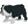 Jekca - English Bulldog 01-M04 - Big - Lego - Sculpture - Construction - 4D - Brick Animals - Toys - Avvenice