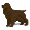Jekca - English Cocker Spaniel 01S-M04 - Lego - Sculpture - Construction - 4D - Brick Animals - Toys - Avvenice