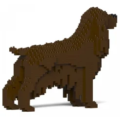 Jekca - English Cocker Spaniel 01S-M04 - Lego - Sculpture - Construction - 4D - Brick Animals - Toys - Avvenice
