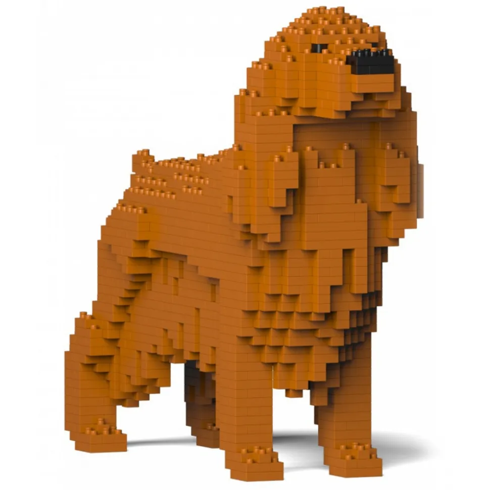 Jekca - English Cocker Spaniel 01-M03 - Big - Lego - Sculpture - Construction - 4D - Brick Animals - Toys - Avvenice