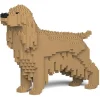 Jekca - English Cocker Spaniel 01-M01 - Big - Lego - Sculpture - Construction - 4D - Brick Animals - Toys - Avvenice