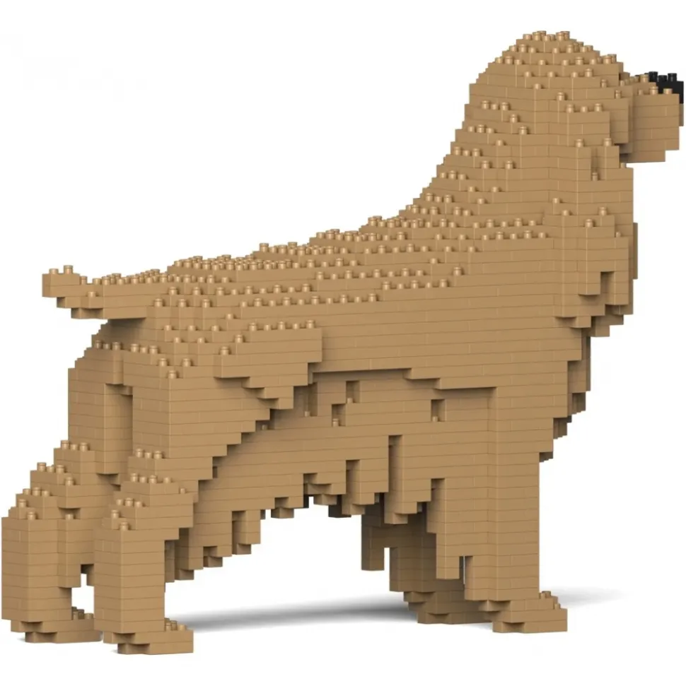 Jekca - English Cocker Spaniel 01-M01 - Big - Lego - Sculpture - Construction - 4D - Brick Animals - Toys - Avvenice