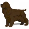 Jekca - English Cocker Spaniel 01-M04 - Big - Lego - Sculpture - Construction - 4D - Brick Animals - Toys - Avvenice