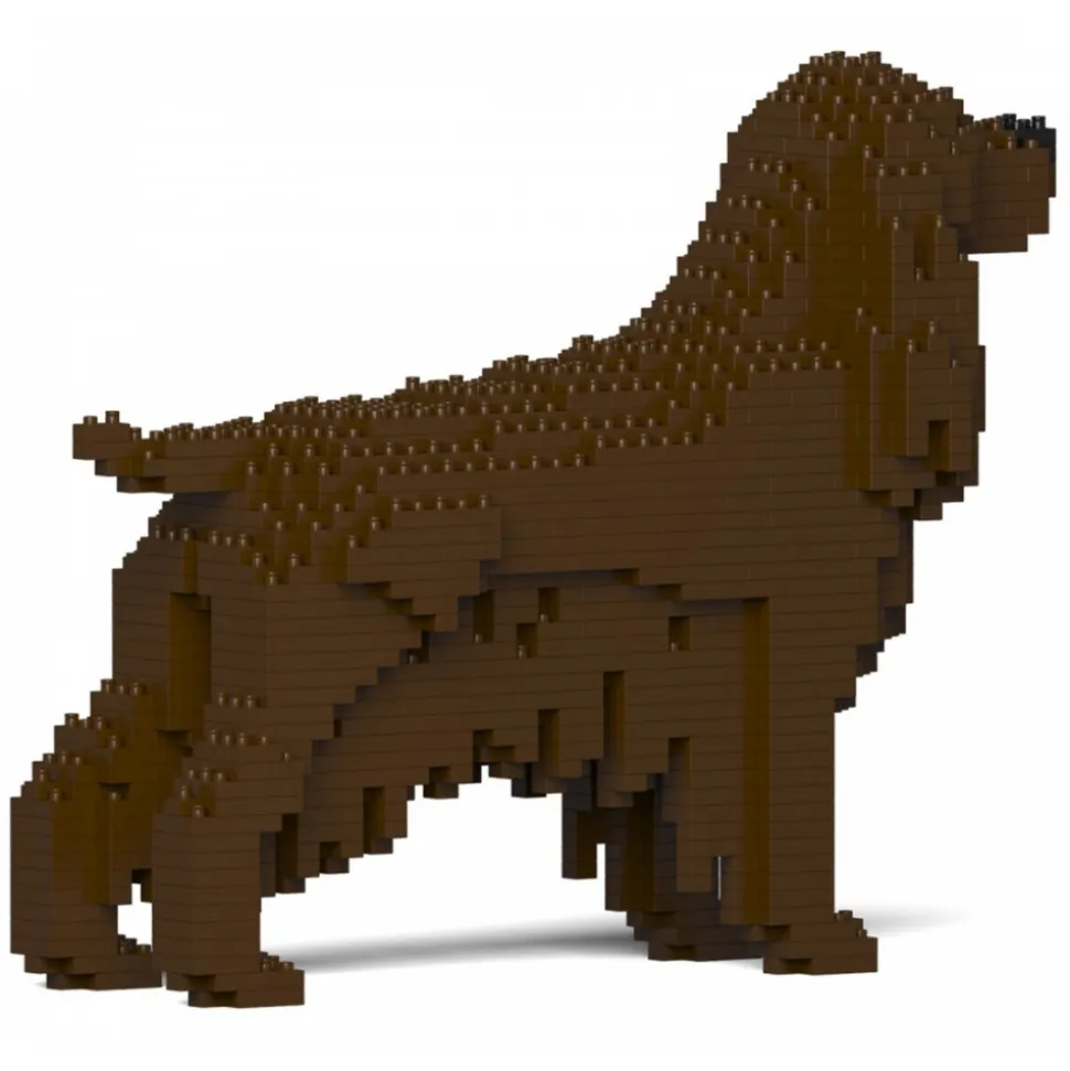 Jekca - English Cocker Spaniel 01-M04 - Big - Lego - Sculpture - Construction - 4D - Brick Animals - Toys - Avvenice