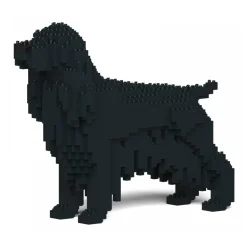 Jekca - English Cocker Spaniel 01S-M02 - Lego - Sculpture - Construction - 4D - Brick Animals - Toys - Avvenice