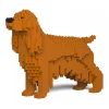 Jekca - English Cocker Spaniel 01S-M03 - Lego - Sculpture - Construction - 4D - Brick Animals - Toys - Avvenice