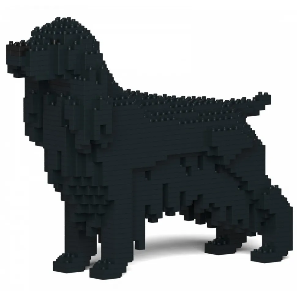 Jekca - English Cocker Spaniel 01-M02 - Big - Lego - Sculpture - Construction - 4D - Brick Animals - Toys - Avvenice
