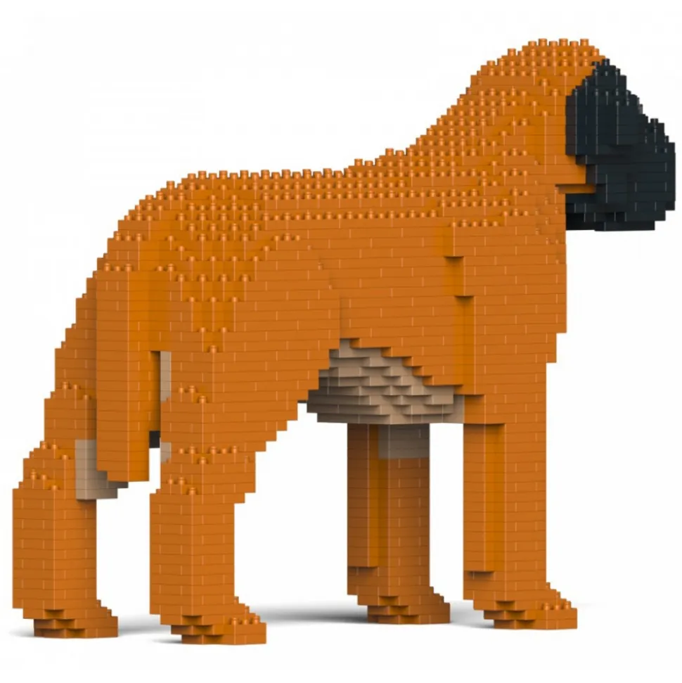 Jekca - English Mastiff 01-M02 - Big - Lego - Sculpture - Construction - 4D - Brick Animals - Toys - Avvenice