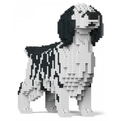 Jekca - English Setter 01S-M02 - Lego - Sculpture - Construction - 4D - Brick Animals - Toys - Avvenice