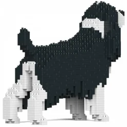 Jekca - English Springer Spaniel 01-M02 - Big - Lego - Sculpture - Construction - 4D - Brick Animals - Toys - Avvenice