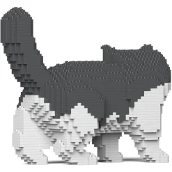 Jekca - Exotic Shorthair Cat 01S-M02 - Lego - Sculpture - Construction - 4D - Brick Animals - Toys - Avvenice