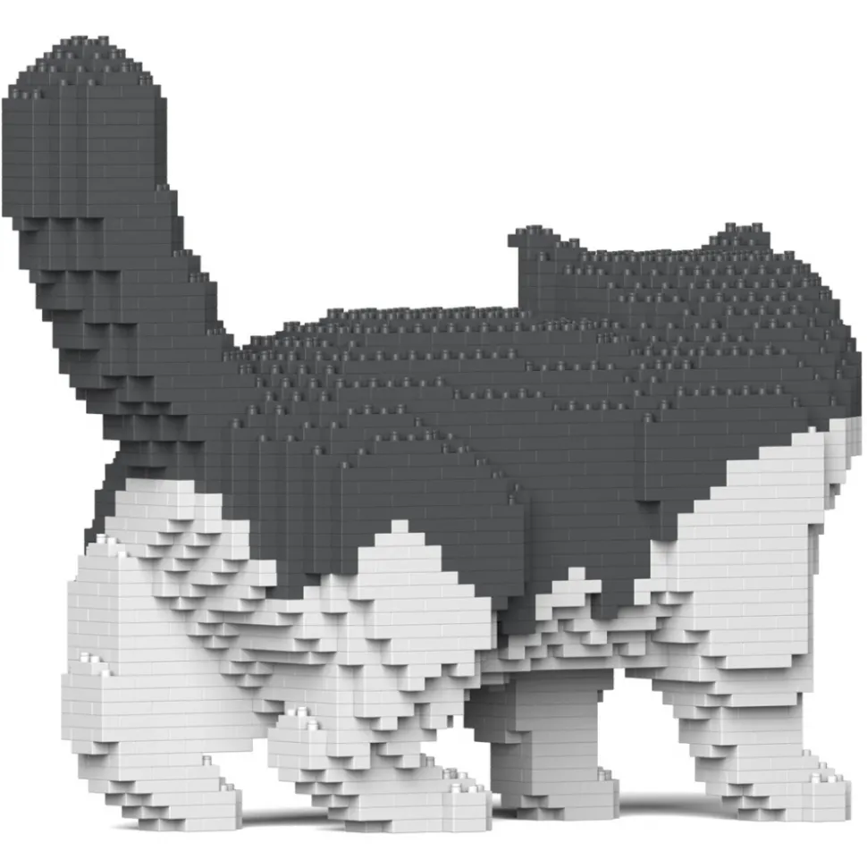 Jekca - Exotic Shorthair Cat 01S-M02 - Lego - Sculpture - Construction - 4D - Brick Animals - Toys - Avvenice