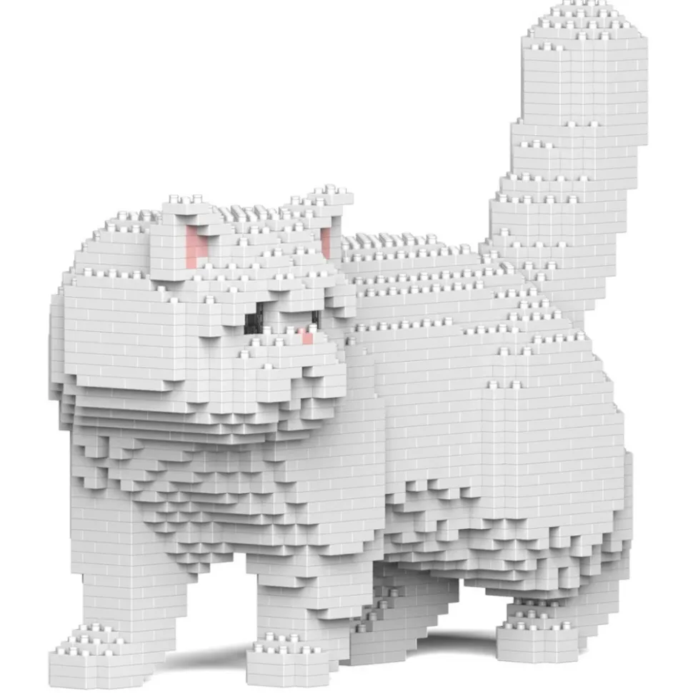 Jekca - Exotic Shorthair Cat 01S-M03 - Lego - Sculpture - Construction - 4D - Brick Animals - Toys - Avvenice