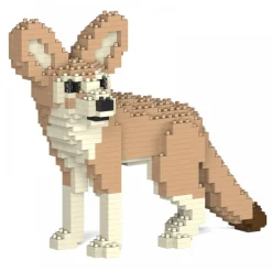 Jekca - Fennec Fox 01S - Lego - Sculpture - Construction - 4D - Brick Animals - Toys - Avvenice