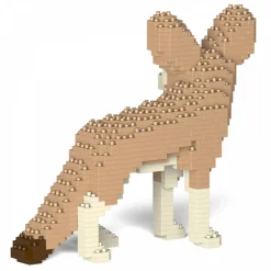 Jekca - Fennec Fox 01S - Lego - Sculpture - Construction - 4D - Brick Animals - Toys - Avvenice