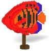 Jekca - Flame Angelfish 01S - Lego - Sculpture - Construction - 4D - Brick Animals - Toys - Avvenice