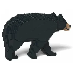 Jekca - Formosan Black Bear 01S - Lego - Sculpture - Construction - 4D - Brick Animals - Toys - Avvenice
