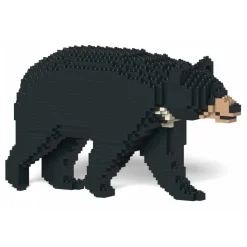 Jekca - Formosan Black Bear 01S - Lego - Sculpture - Construction - 4D - Brick Animals - Toys - Avvenice