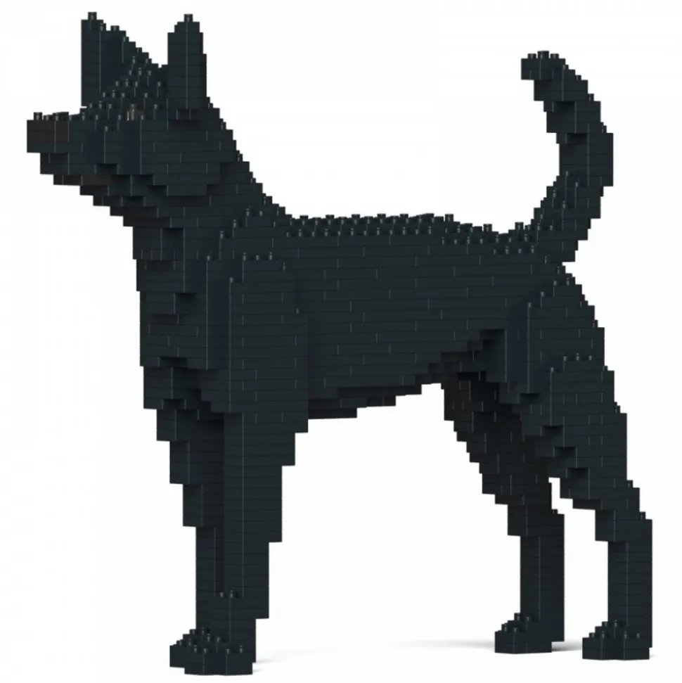 Jekca - Formosan Mountain Dog 01 - Big - Lego - Sculpture - Construction - 4D - Brick Animals - Toys - Avvenice