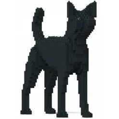 Jekca - Formosan Mountain Dog 01 - Big - Lego - Sculpture - Construction - 4D - Brick Animals - Toys - Avvenice