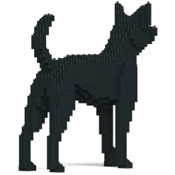 Jekca - Formosan Mountain Dog 01 - Big - Lego - Sculpture - Construction - 4D - Brick Animals - Toys - Avvenice
