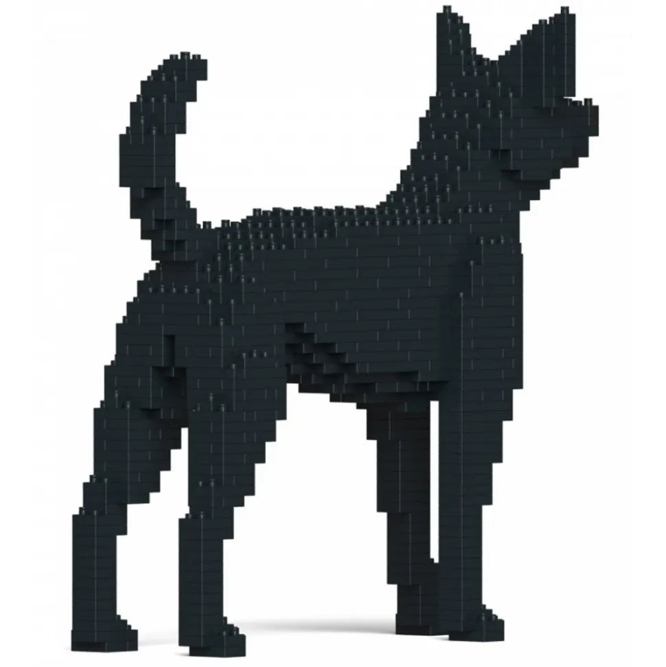 Jekca - Formosan Mountain Dog 01 - Big - Lego - Sculpture - Construction - 4D - Brick Animals - Toys - Avvenice
